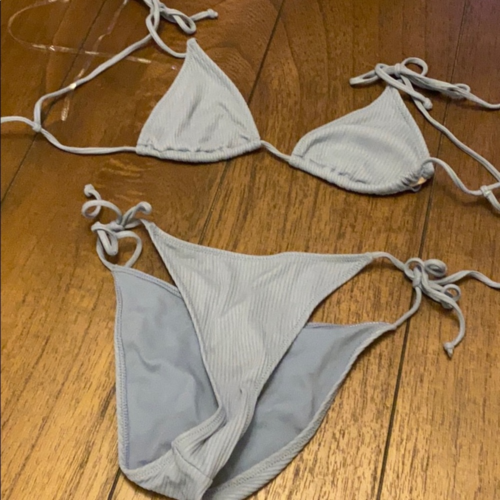 Baby blue pac sun bathing suit